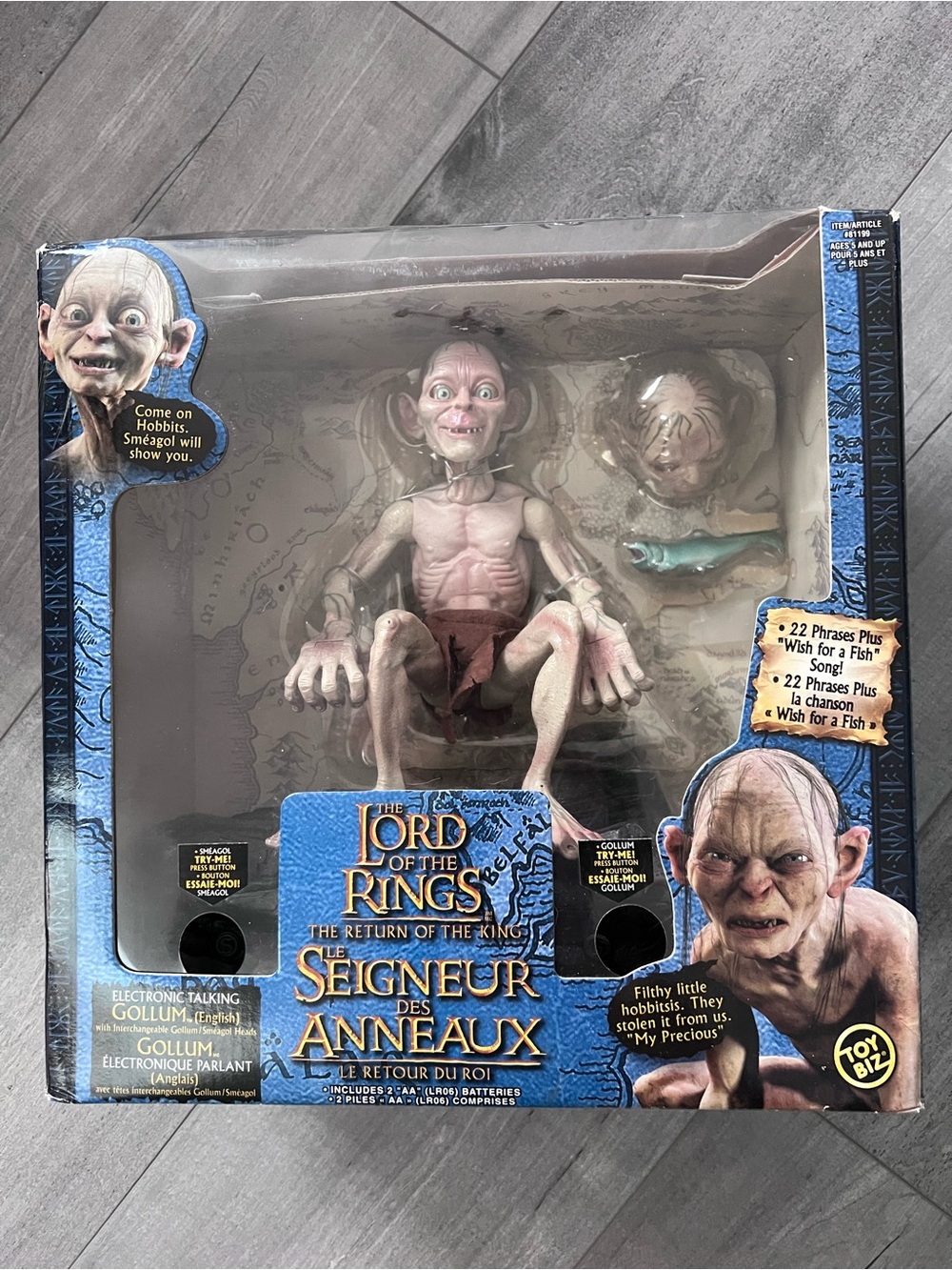 The Lord of the Rings Gollum Talking Figure - Beige